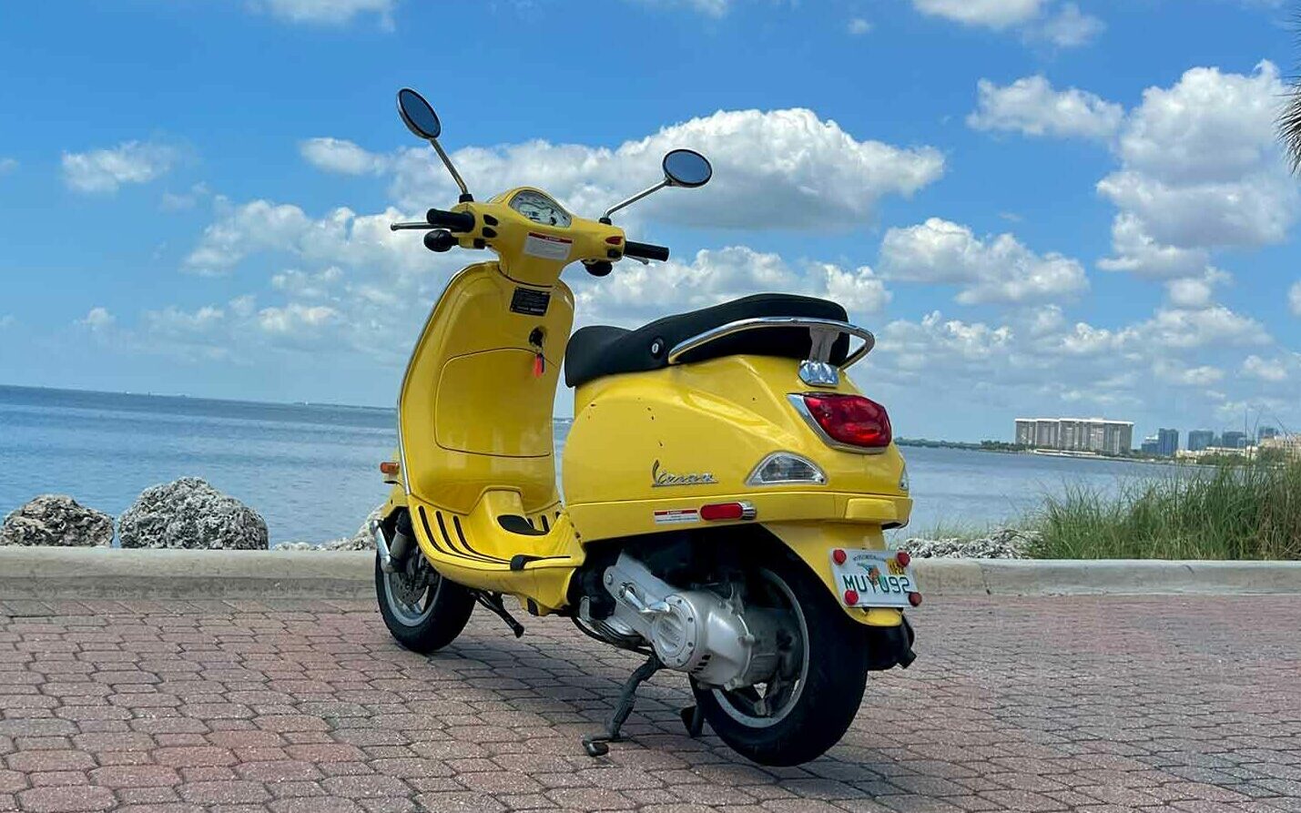 vespa-scooter-rental-lx50-yellow-rear-left